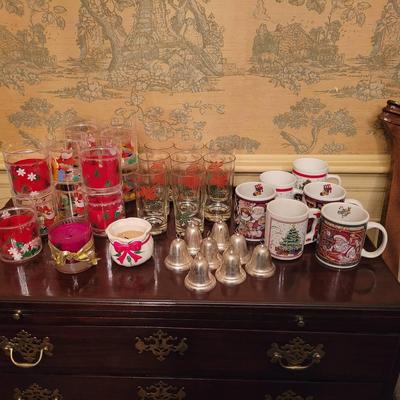 Reed & Barton Sterling Silver Bells, Glasses And More