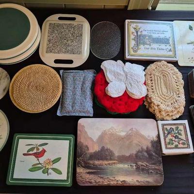 Placemats Coasters Hot Dish Holders