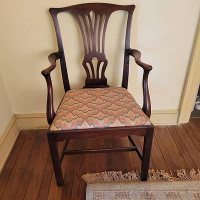 Antique Chippendale Style Chair #2