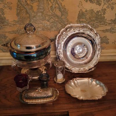 Silver Plated Serving 