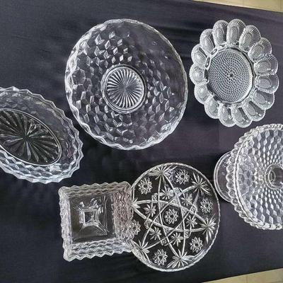 Fostoria Cake Stand, Platter And More
