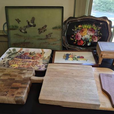 Trays And Cutting Boards