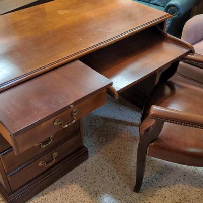 Hardwood Desk And Chair