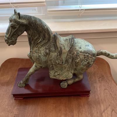 Metal Horse Statue