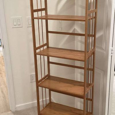 Wood Shelving Unit