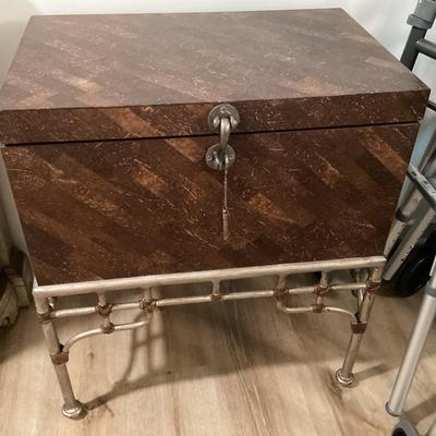 Storage Trunk With Attached Stand