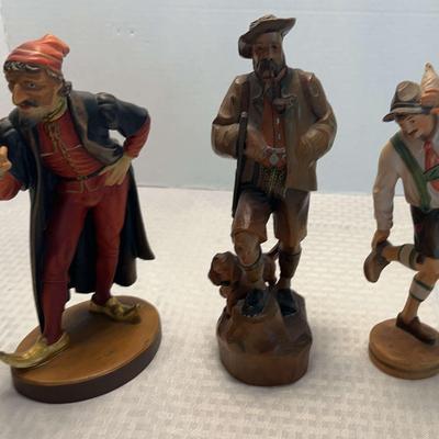Wood Carved Figures