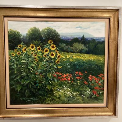 Sunflower Painting RESERVE