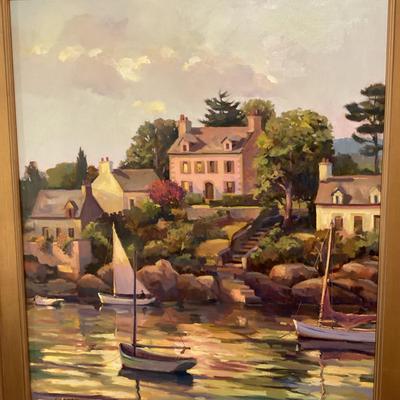 Sailboats In Harbour RESERVE
