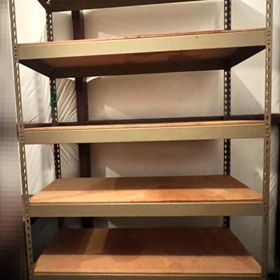 Solid Metal Adjustable Shelf Lot 1