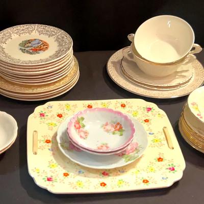 Eclectic China Sets [Sebring Pottery, Royal China, Paden City, Aberdeen China] & More!!! 