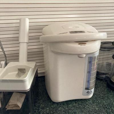Left - Cherry Pitter
Right - Zojirushi Electric Wtr Boiler