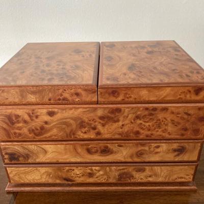 Briarwood Jewelry Box by Osvaldo Agresti in Florence Italy