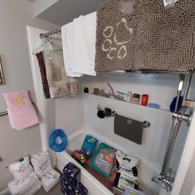 Sale Photo Thumbnail #20: Bathroom- Shower Curtains, Mats, Products, Incontinance Items