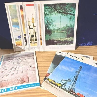 Lot of Vintage Drill Bit Oil Industry Magazines – 1958–1962 (8 Issues)