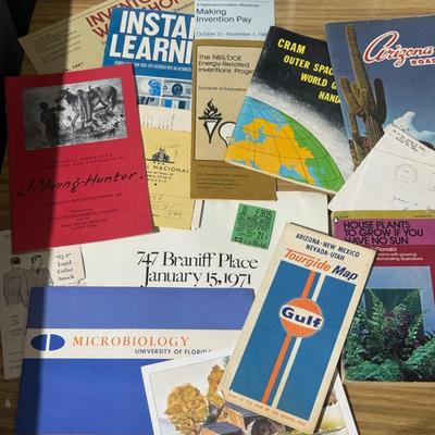 Advertising And Education Ephemera Mixture 