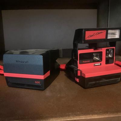 Two Polaroid Cool Cam