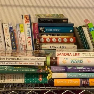 Recipe, Self Help, And Other Misc Books