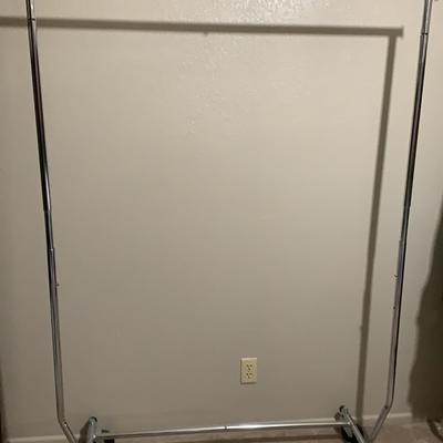 Metal Rolling Clothing Rack
