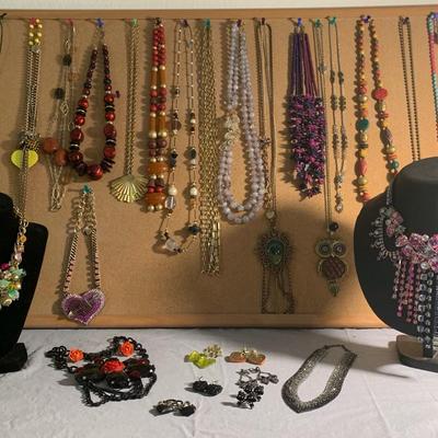 Lot E - Costume Jewelry  - Betsey Johnson, Otreska and Misc