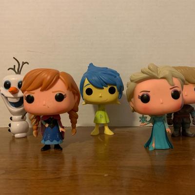Disney Frozen And Inside Out Funko Pops