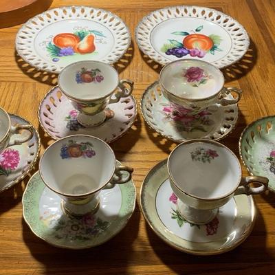 Inarco Japanese Tea Set And Decorative Plates