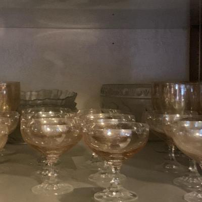 Glassware Cups, Bowls, And Wine Glasses 