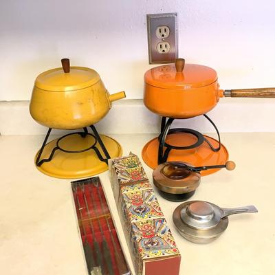 Vintage Fondue Pots