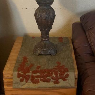 Lamp With Side Table