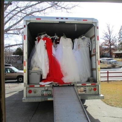 Sale Photo Thumbnail #22: about 100 brand new formals / prom/ bridal/wedding/ pageant / runway 