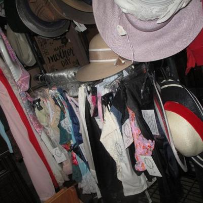 bras corsets hats
