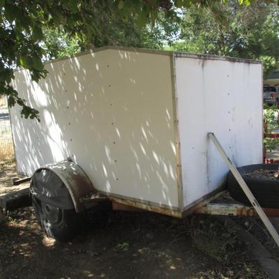 8 x 5 x 5 utility trailer ramp locks -title as home made /no title