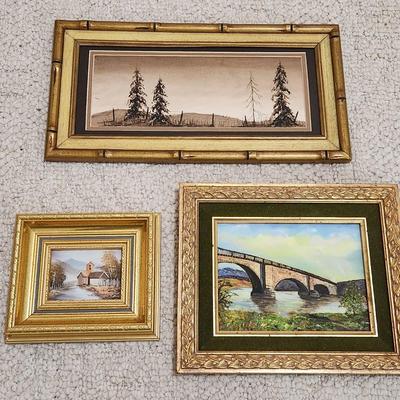 Three Small Paintings 
