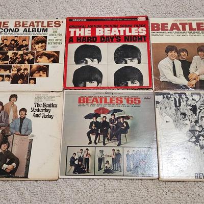 Six Beatles Albums