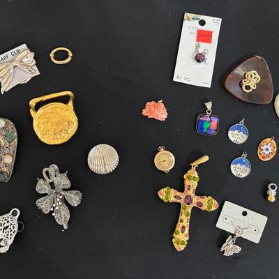 Scarf Clips And Pendants