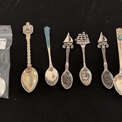 Miniature Sterling spoons