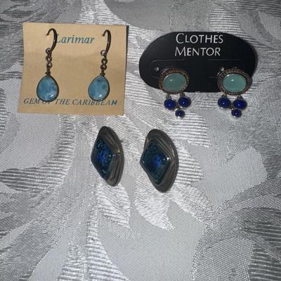 Hues Of Blue Earings