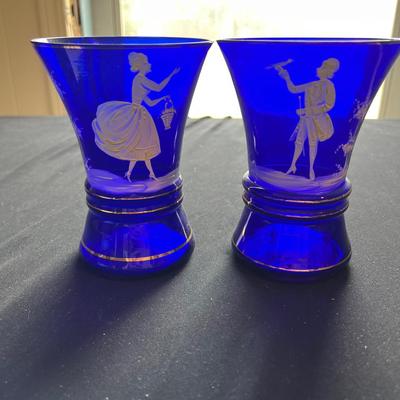 Vintage Mary Gregory Vases 