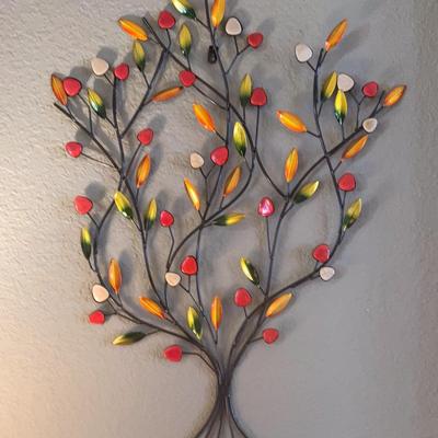 Vintage Metal Art Piece