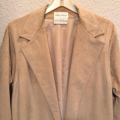 Stanley Sherman - Saks Fifth Avenue Suede Jacket - long Size Medium