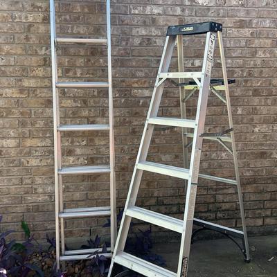 Werner 16 Ft Extension Ladder And Gorilla Step Ladder