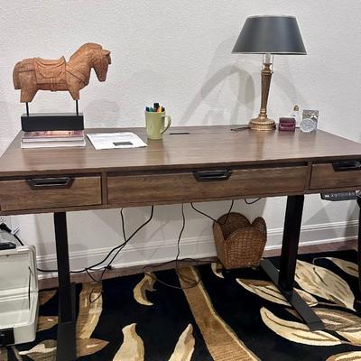 Sale Photo Thumbnail #102: Kase 60 inch Adjustable Desk Top with Aspen Universal Adjustable Desk Base
