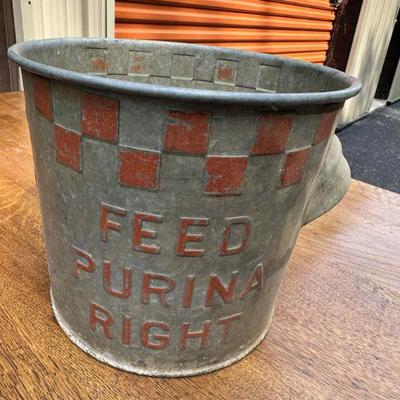 Purina feed bucket 