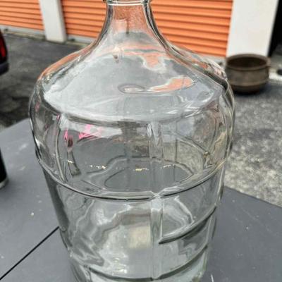 Marked Italy large glass jug