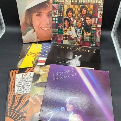 (9) Vinyl Records - 1970's