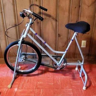 Vintage Gold Crest Stationary Exercise Bike