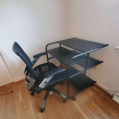 Mesh Computer Desk & Chair