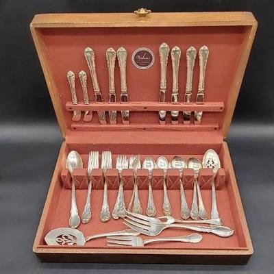 Sterling Silver Lunt Flatware and Tarnish Proof Chest