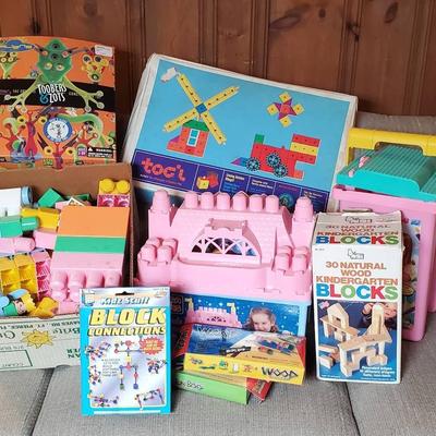 Large Collection of Building Toys