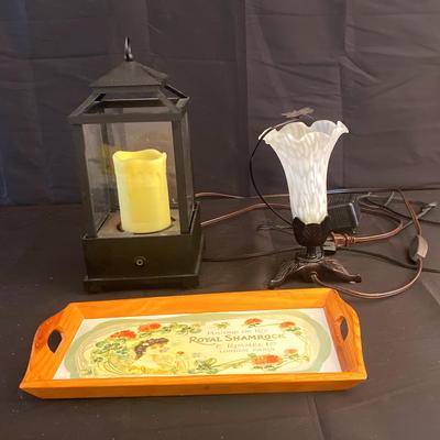 Dragonfly Memory Lamp & Other Items 